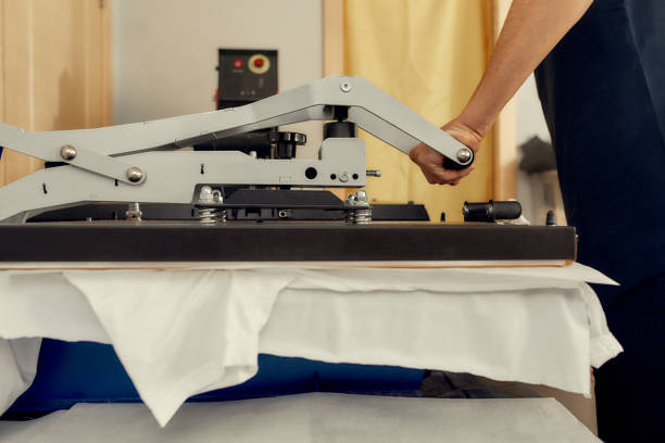 Heat press custom apparel